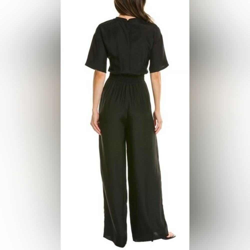 ATM Anthony Melillo Black High Torsion Jumpsuit XS Luxury Minimalist - Picture 2 of 15